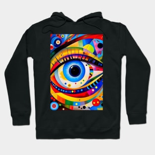 Eyes of Enchantment: Beautiful Eye Design Hoodie